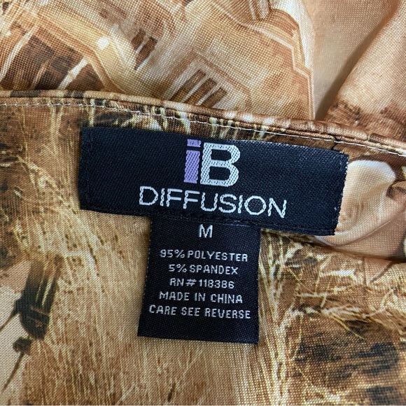 IB Diffusion Roses & Statue of Liberty Sleeveless Maxi Dress - Picture 6 of 7